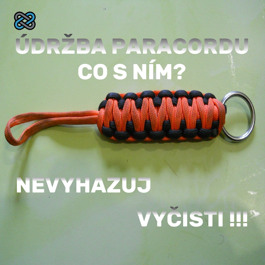 údržba paracordu